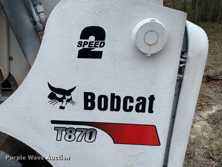 image for item MM9785 Bobcat T870  tracked skid steer loader