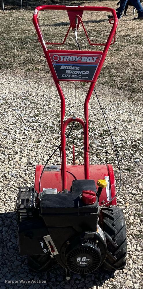image for item MP9205 Troy-Bilt Super Bronco CRT  tiller