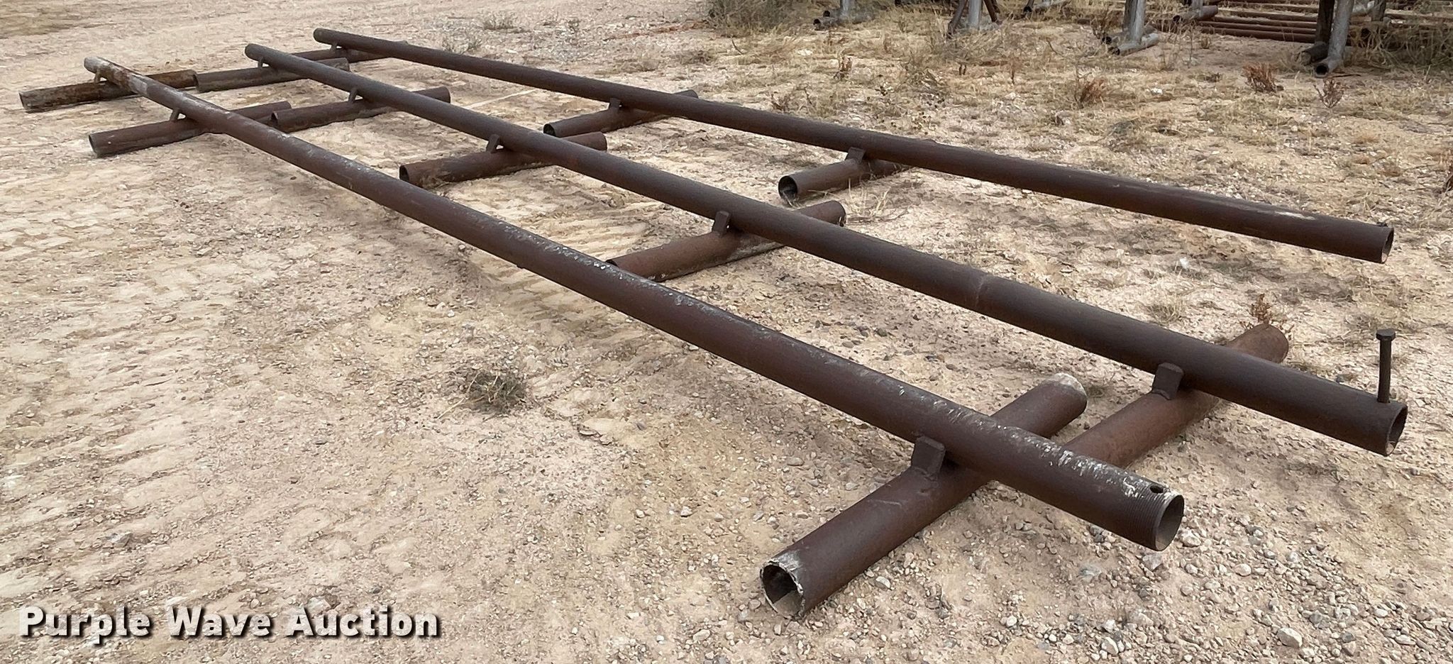 (5) pipe racks in Canadian, TX Item DN4566 sold Purple Wave