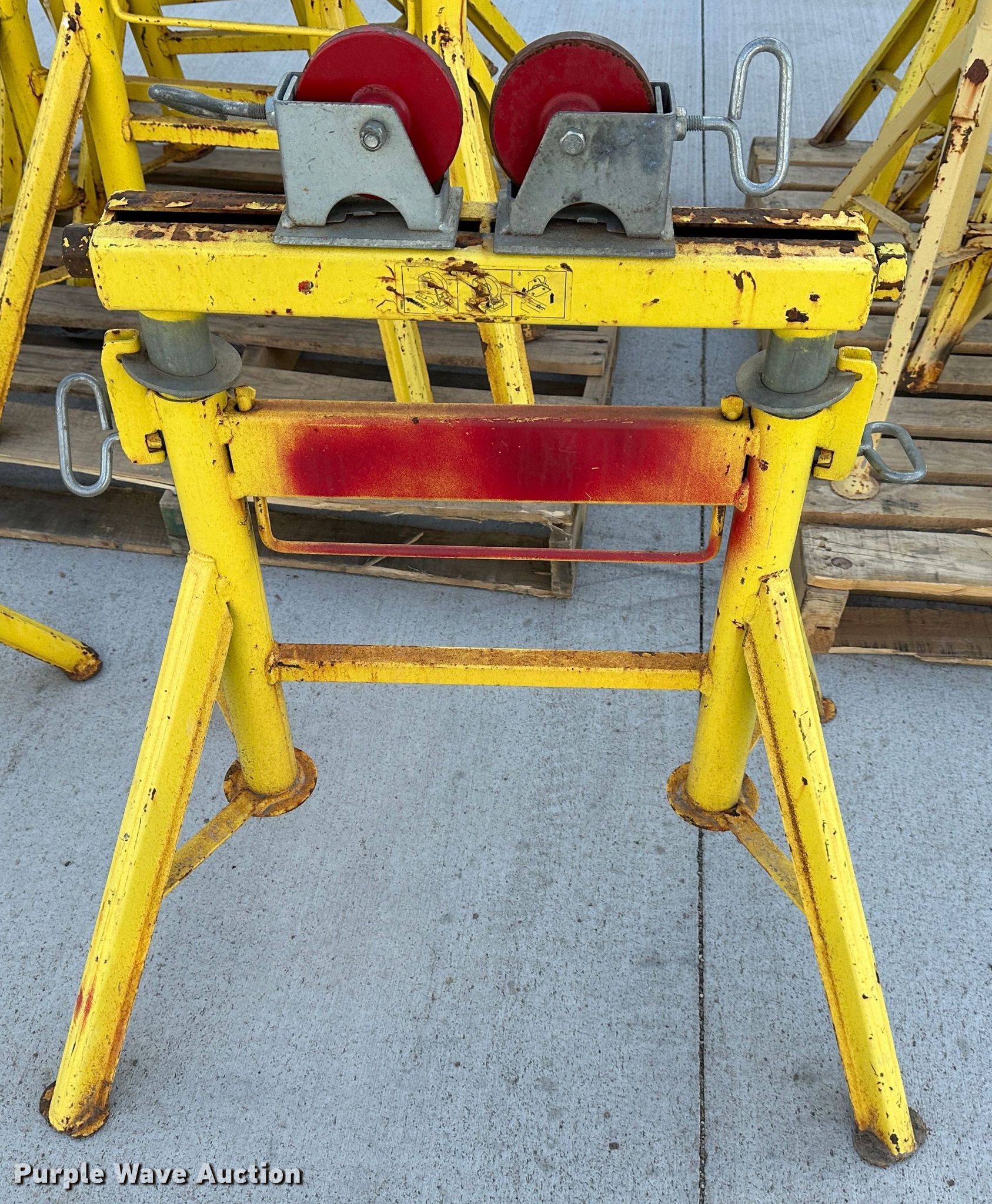 (14) Sumner Pro-Roll pipe stands in Topeka, KS | Item DR5016 sold ...