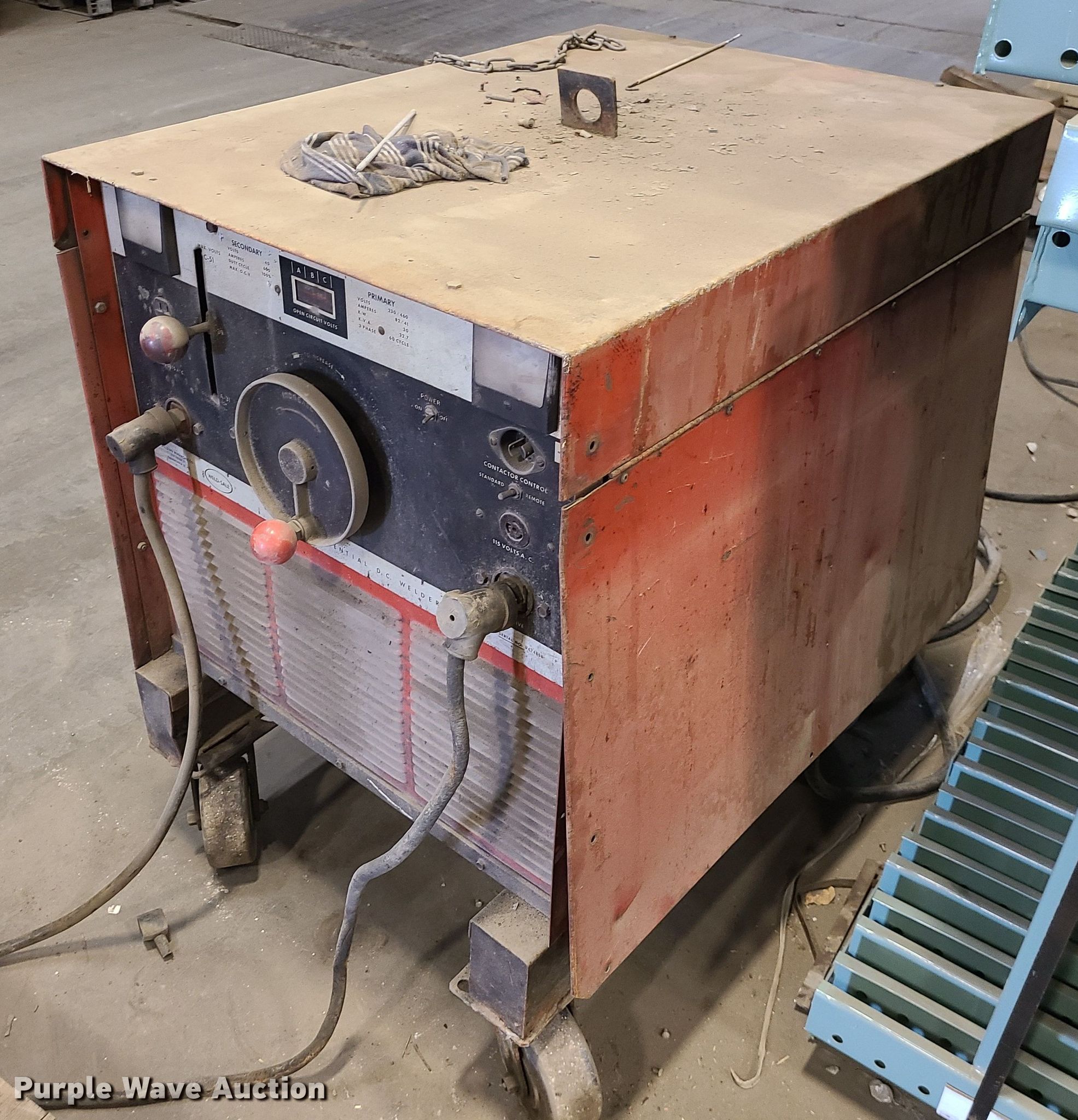 WeldSale FC6 welder in Kansas City, MO Item LH9988 sold Purple Wave