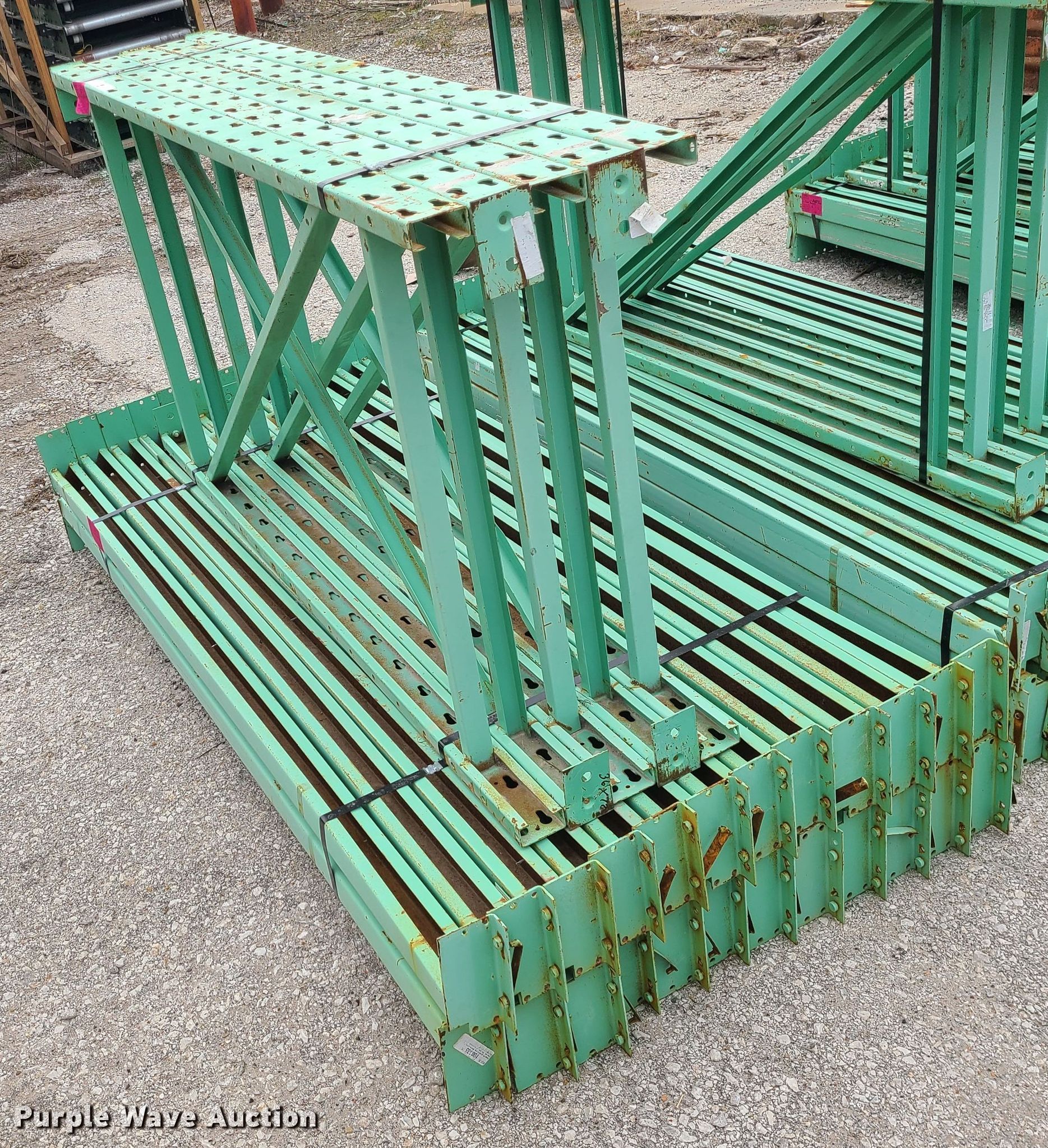 Frick Gallagher pallet racking in Kansas City, MO Item LI9001 sold