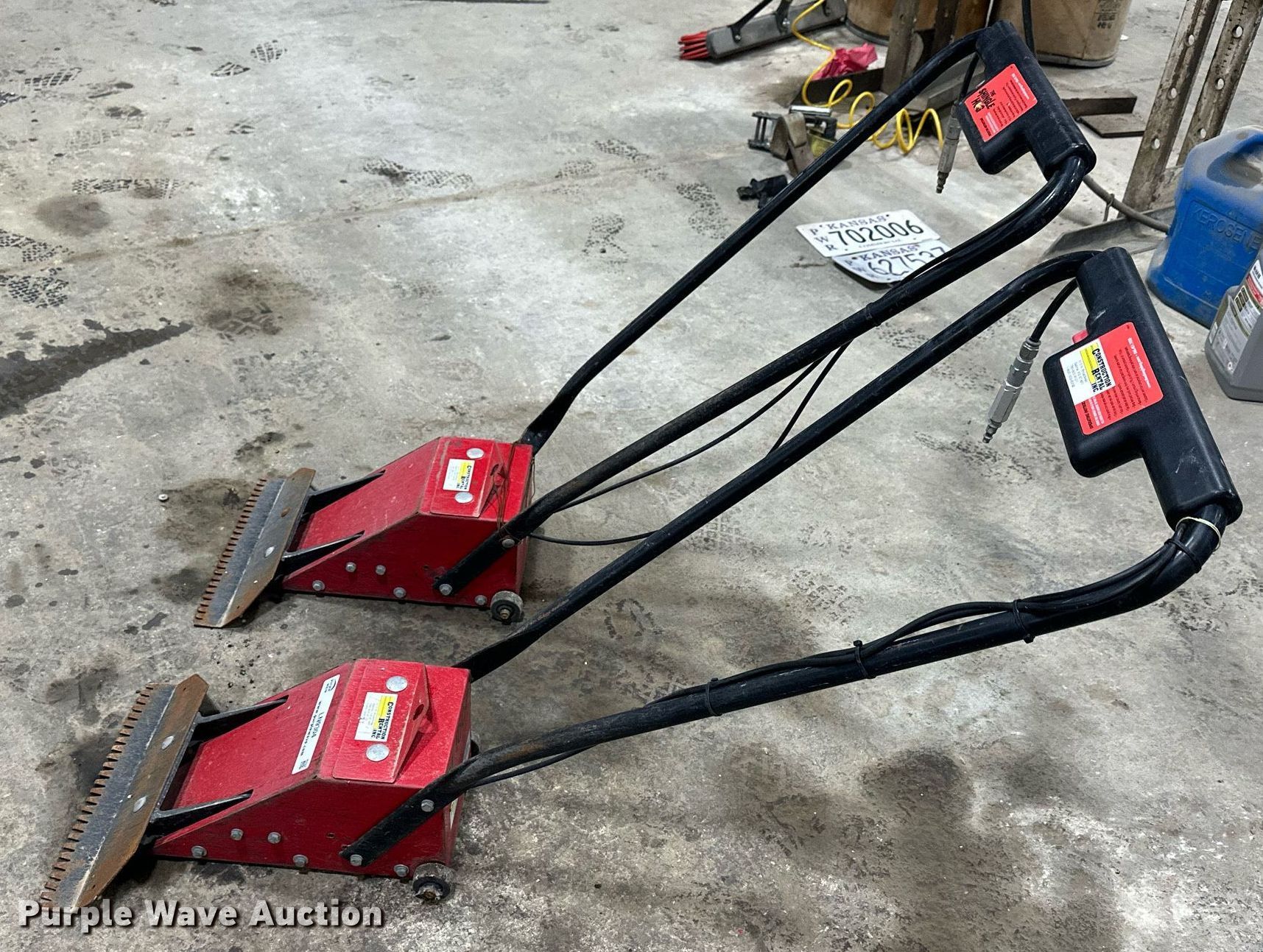 (2) TBD2 Shingle Hog shingle strippers in Salina, KS Item LN9304 sold