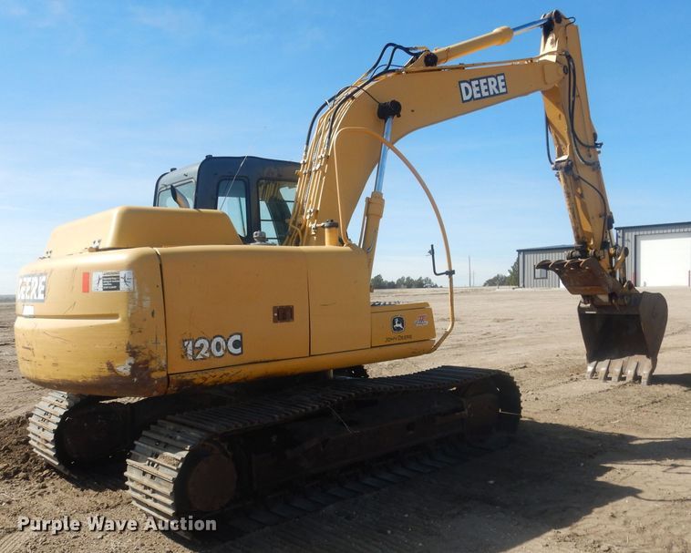 image for item DJ7009 2005 John Deere 120C  excavator