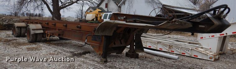 image for item DK5167 1994 Benlee  roll-off container trailer