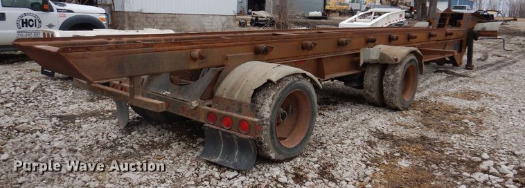 image for item DK5167 1994 Benlee  roll-off container trailer