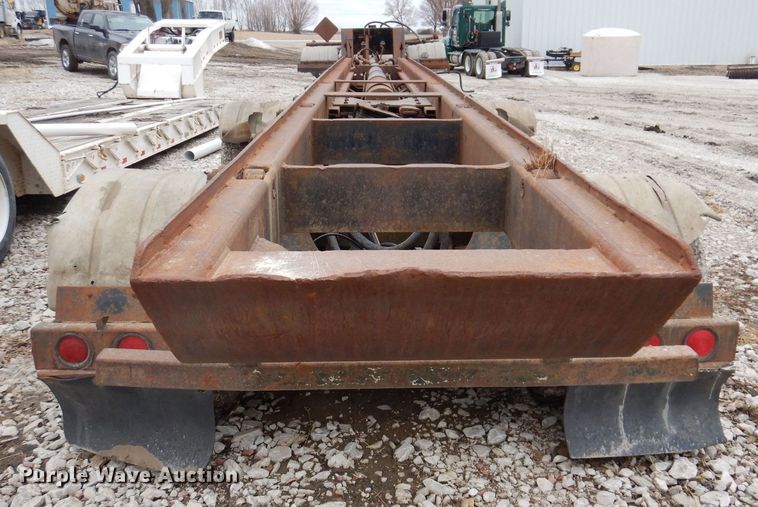 image for item DK5167 1994 Benlee  roll-off container trailer