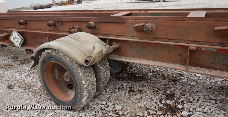 image for item DK5167 1994 Benlee  roll-off container trailer