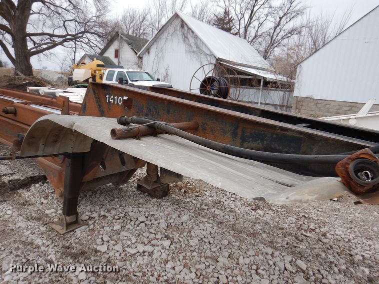 image for item DK5167 1994 Benlee  roll-off container trailer