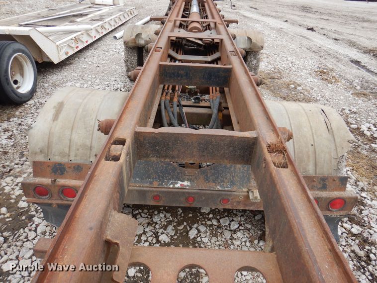 image for item DK5167 1994 Benlee  roll-off container trailer