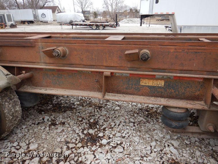 image for item DK5167 1994 Benlee  roll-off container trailer