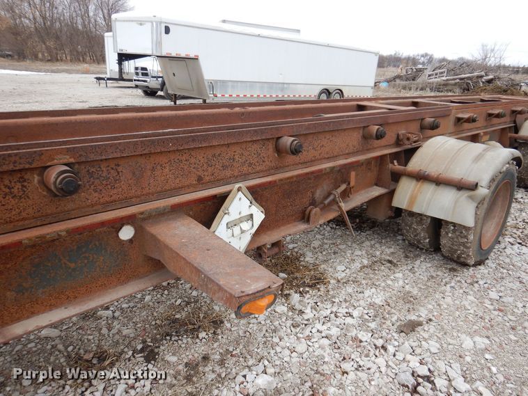 image for item DK5167 1994 Benlee  roll-off container trailer