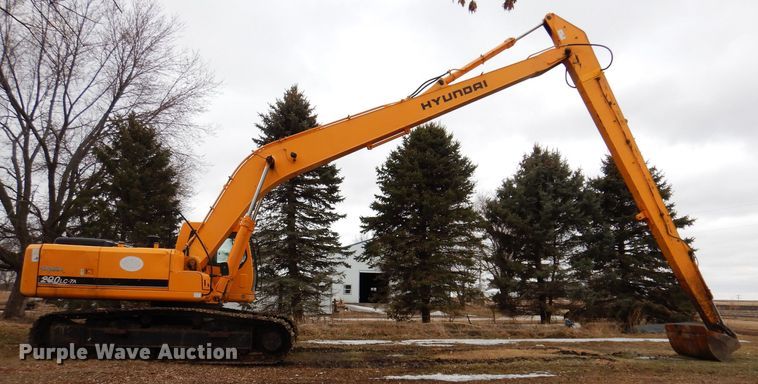 image for item DK5168 Hyundai 290LC-7A  long reach excavator