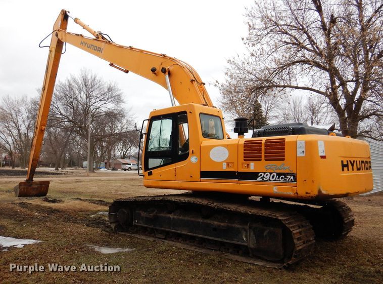 image for item DK5168 Hyundai 290LC-7A  long reach excavator