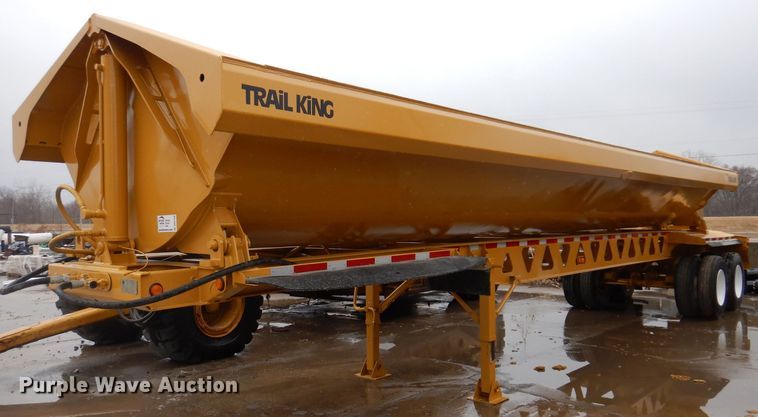 image for item DK5169 2004 Trail King TK60SSD-392  side dump trailer