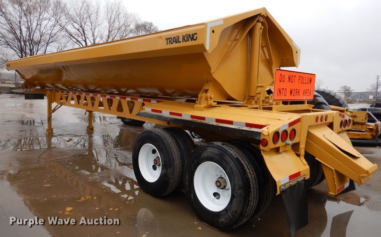 image for item DK5169 2004 Trail King TK60SSD-392  side dump trailer