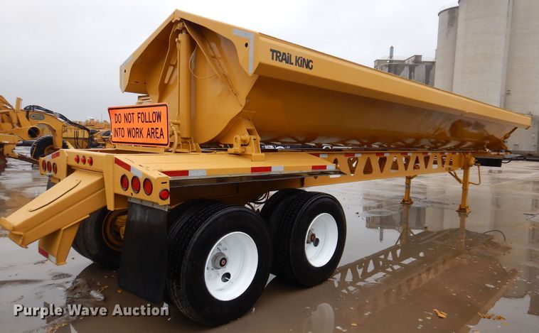 image for item DK5170 2003 Trail King TK60SSD-392  side dump trailer