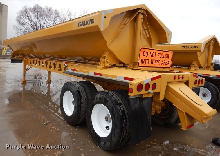 image for item DK5170 2003 Trail King TK60SSD-392  side dump trailer