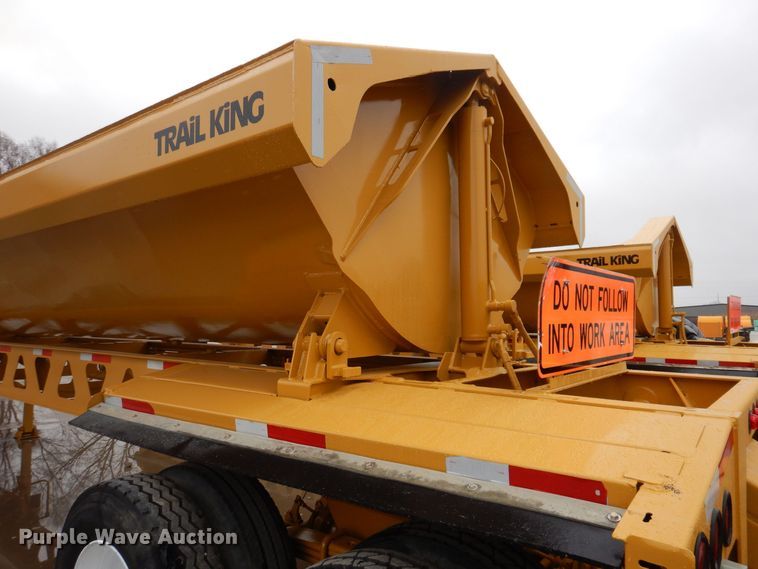 image for item DK5170 2003 Trail King TK60SSD-392  side dump trailer