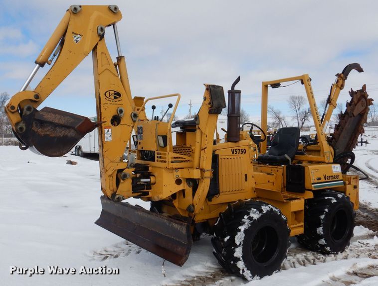 image for item DK5173 2002 Vermeer V5750  trencher