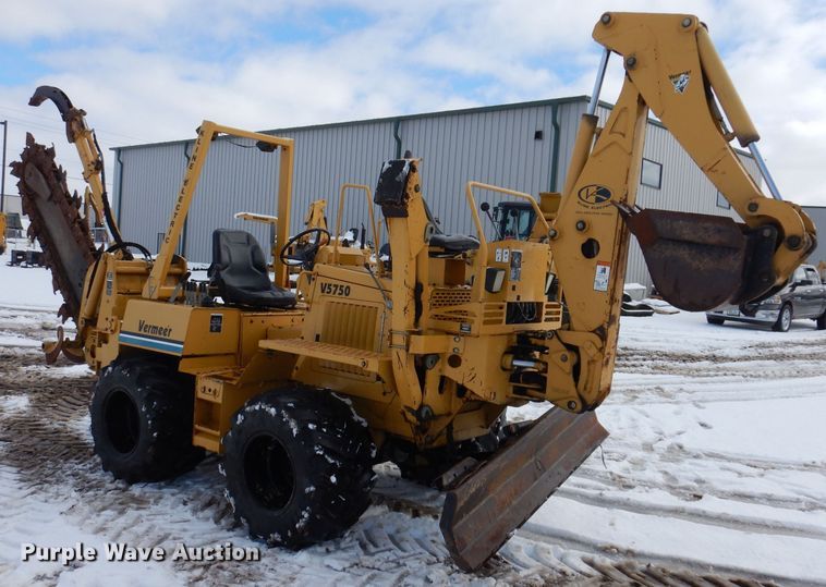 image for item DK5173 2002 Vermeer V5750  trencher