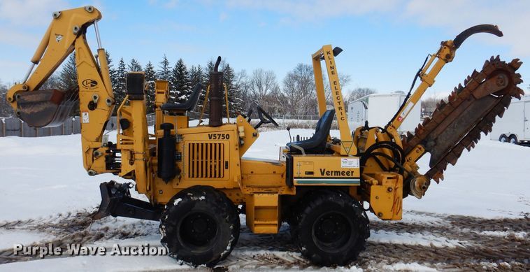 image for item DK5173 2002 Vermeer V5750  trencher