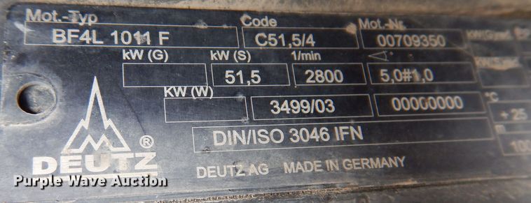 image for item DK5173 2002 Vermeer V5750  trencher