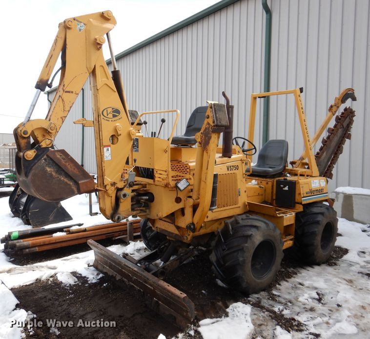 image for item DK5174 1999 Vermeer V5750  trencher