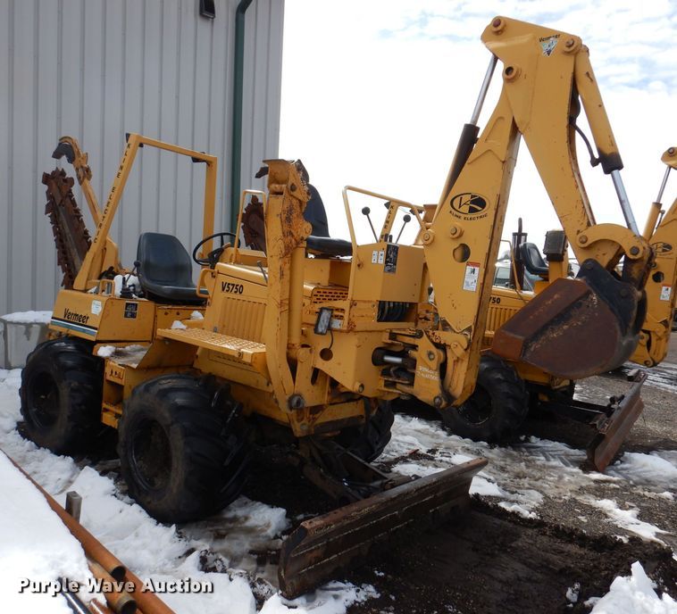 image for item DK5174 1999 Vermeer V5750  trencher