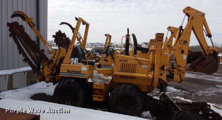 image for item DK5174 1999 Vermeer V5750  trencher