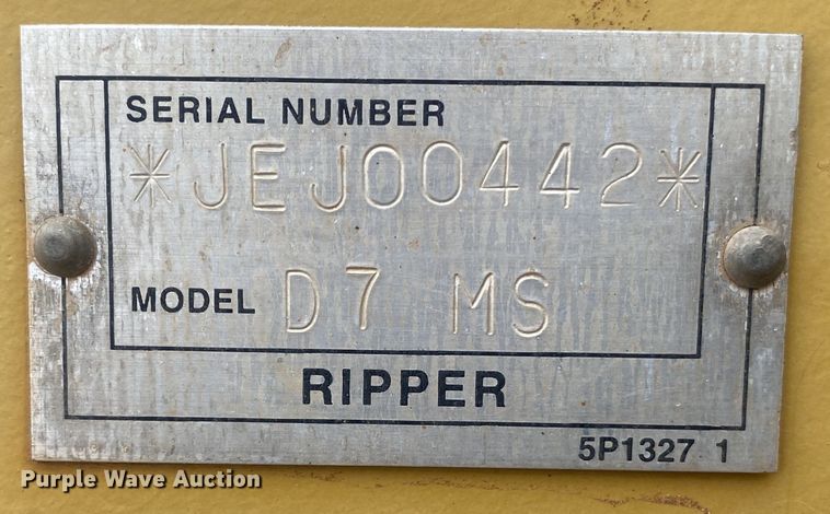 image for item DL7067 2014 Caterpillar D7E  dozer