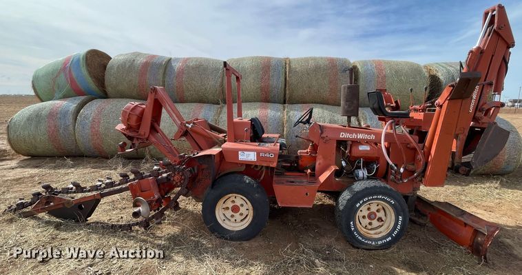 image for item DN4574 1978 Ditch Witch R40  trencher