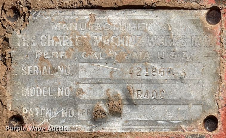 image for item DN4574 1978 Ditch Witch R40  trencher