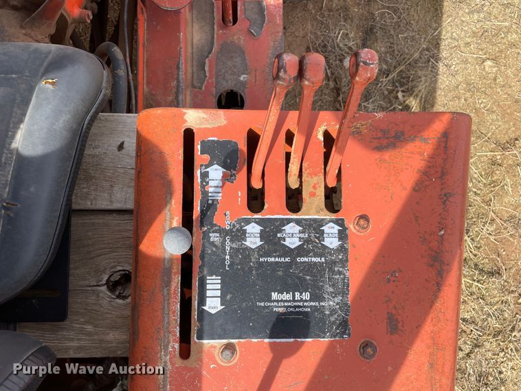 image for item DN4574 1978 Ditch Witch R40  trencher