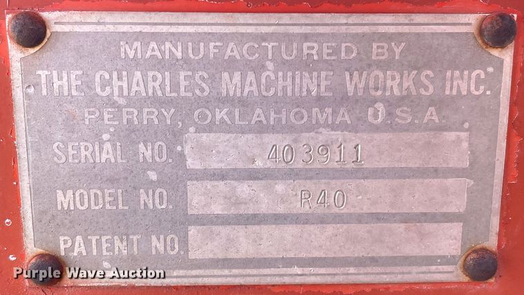 image for item DN4574 1978 Ditch Witch R40  trencher