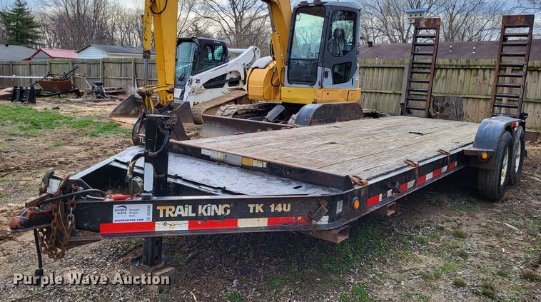 image for item DO3590 2013 Trail King TK14U  equipment trailer