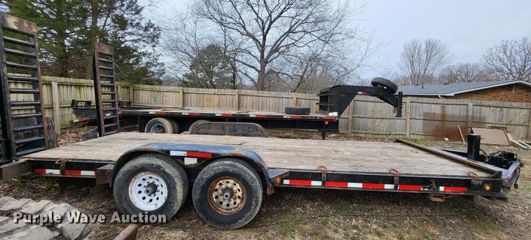 image for item DO3590 2013 Trail King TK14U  equipment trailer