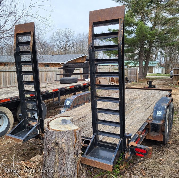 image for item DO3590 2013 Trail King TK14U  equipment trailer