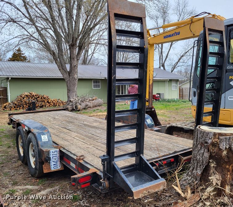 image for item DO3590 2013 Trail King TK14U  equipment trailer