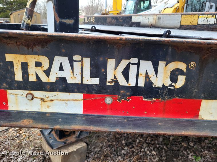 image for item DO3590 2013 Trail King TK14U  equipment trailer