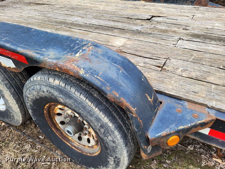 image for item DO3590 2013 Trail King TK14U  equipment trailer