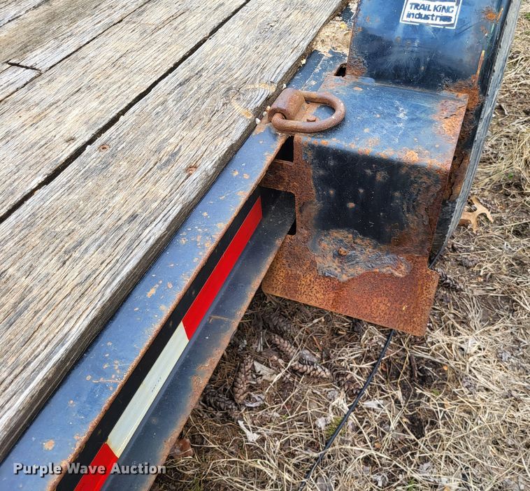 image for item DO3590 2013 Trail King TK14U  equipment trailer