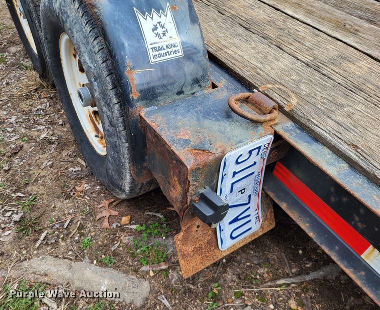 image for item DO3590 2013 Trail King TK14U  equipment trailer