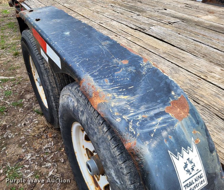 image for item DO3590 2013 Trail King TK14U  equipment trailer