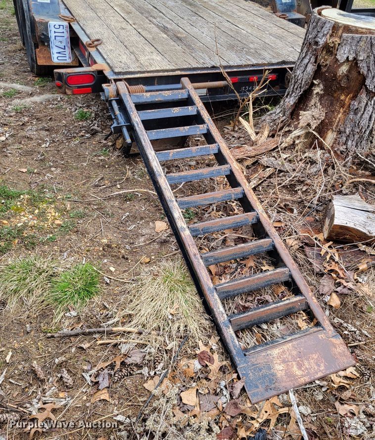 image for item DO3590 2013 Trail King TK14U  equipment trailer