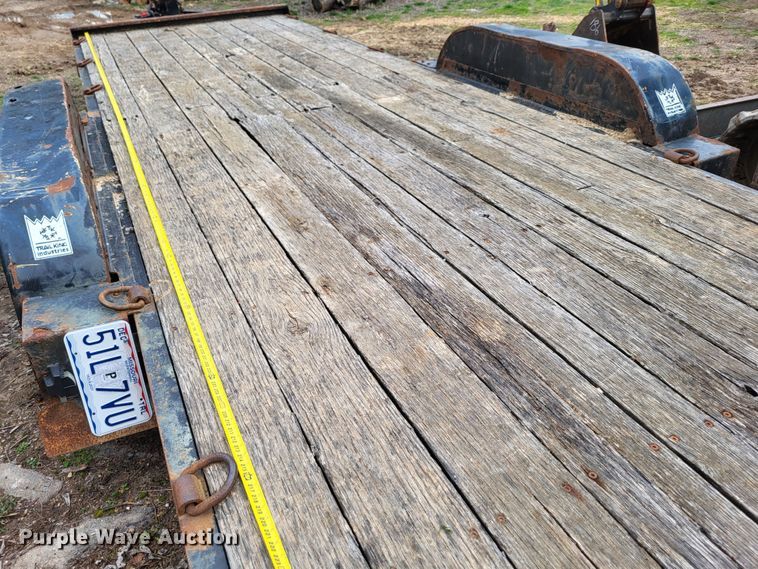 image for item DO3590 2013 Trail King TK14U  equipment trailer