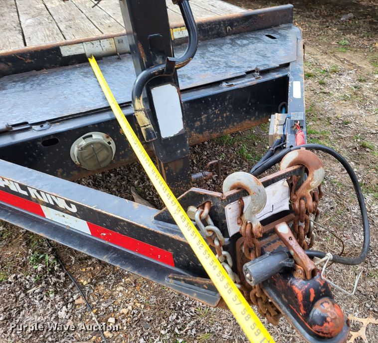 image for item DO3590 2013 Trail King TK14U  equipment trailer