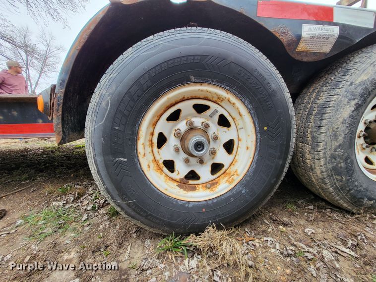 image for item DO3590 2013 Trail King TK14U  equipment trailer