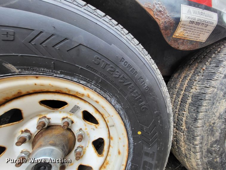 image for item DO3590 2013 Trail King TK14U  equipment trailer