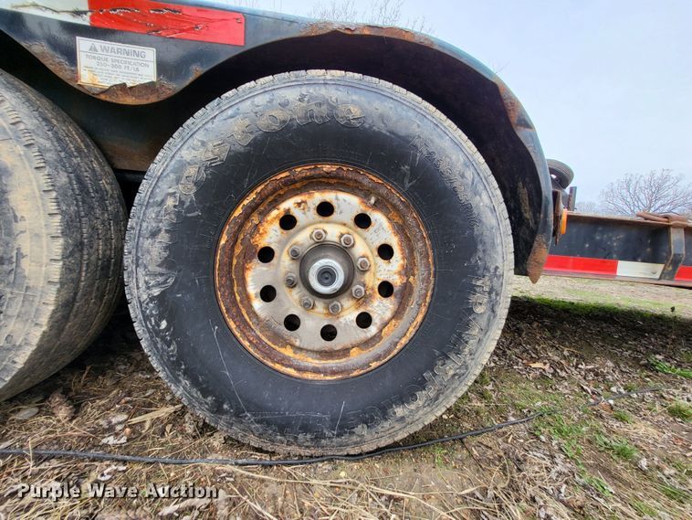 image for item DO3590 2013 Trail King TK14U  equipment trailer